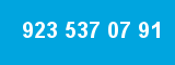 923 537 07 91 923 537 07 91